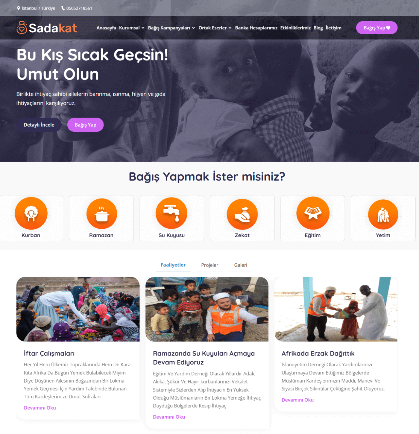 Dernek ve Bağış Yazılımı V30 | Ajansfy.com